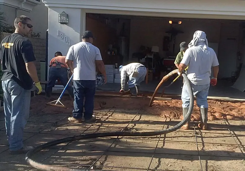 Concrete Driveway in Manhattan Beach, CA