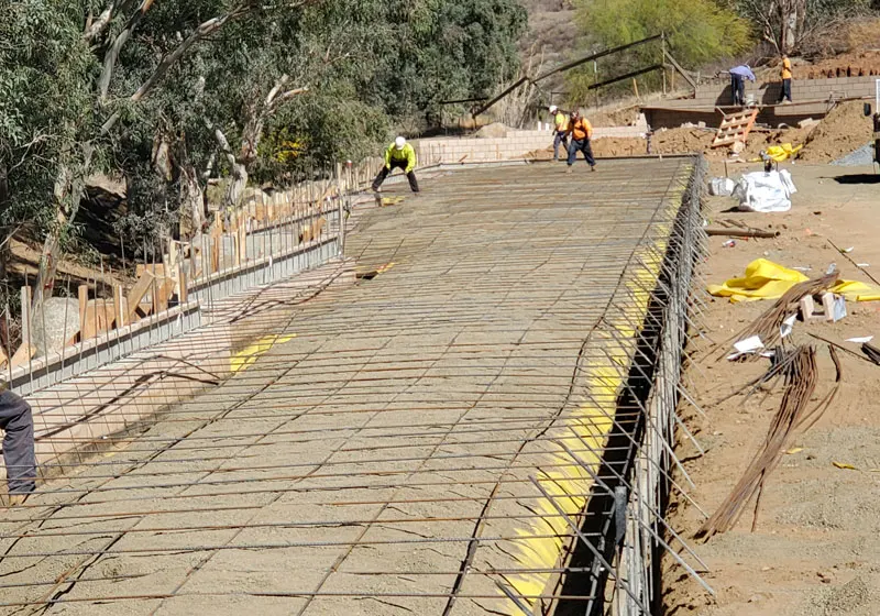 Cement Rebar Reinforcement in Lake Elsinore