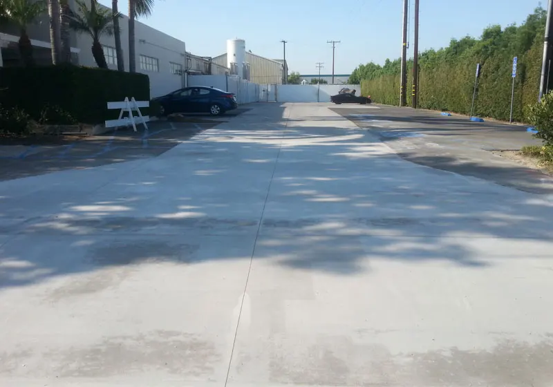 Commercial Concrete Driveway Repair, Orange County