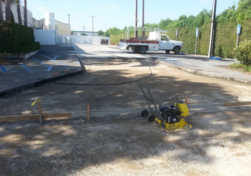 Concrete Driveway Construction, Fullerton, CA