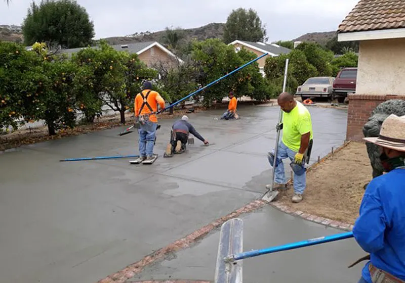 Concrete Driveway Installation, Orange, CA