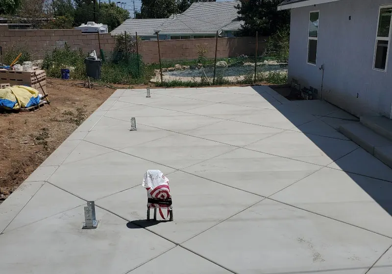 Decorative patio in La Habra Heights, CA