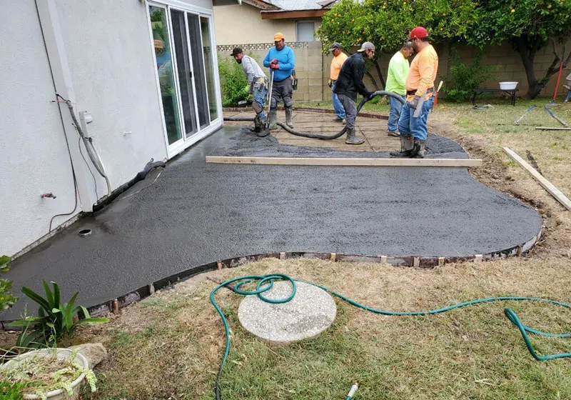 Decorative Stamped Concrete in Tustin, CA