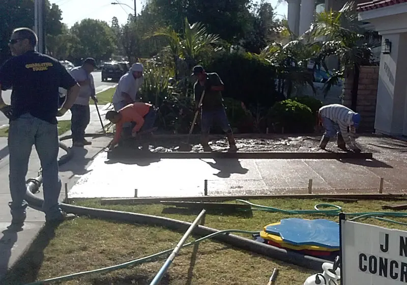 Residential Concrete Work, Manhattan Beach CA