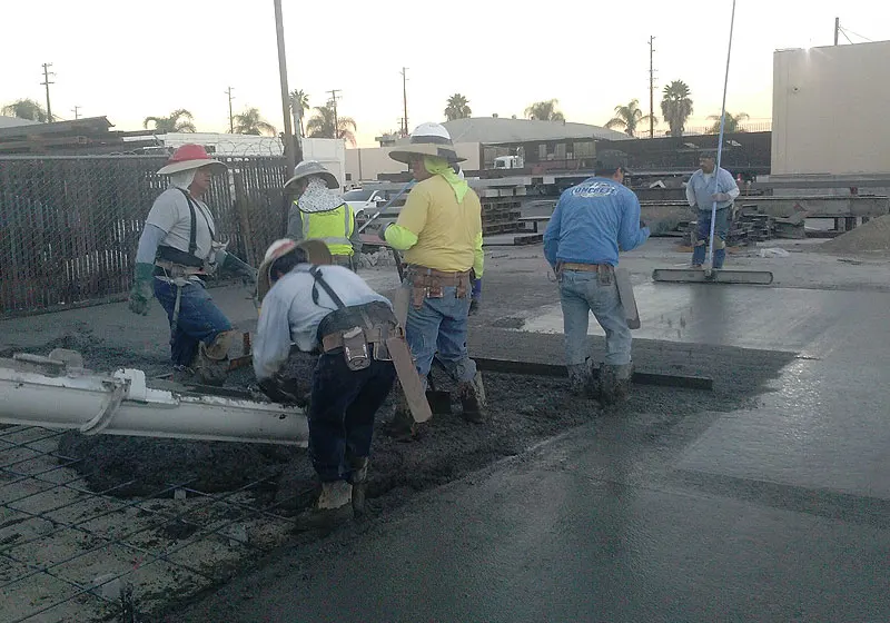 Commercial Concrete Driveway in Anaheim, CA