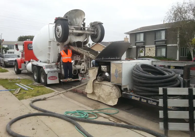 New Concrete Installation in Huntington Beach, CA