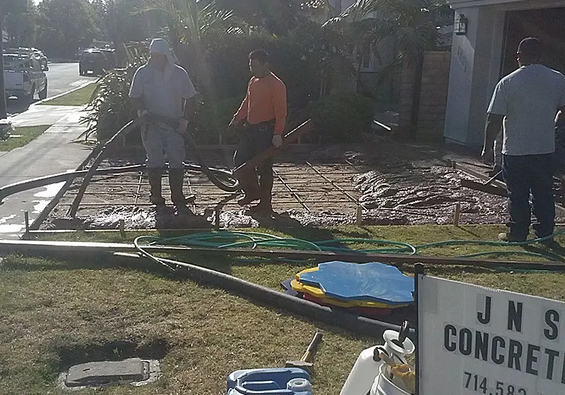 Residential Concrete Driveway, Manhattan Beach CA