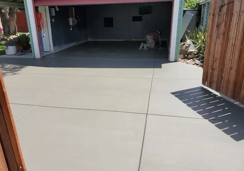 Concrete Garage Floor Fullerton, CA.