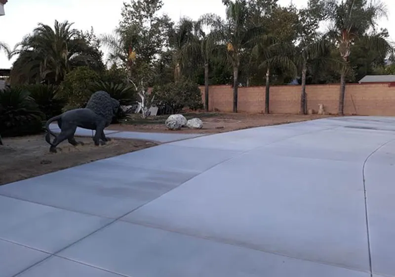 Concrete Driveway and Sidewalk, Orange, CA