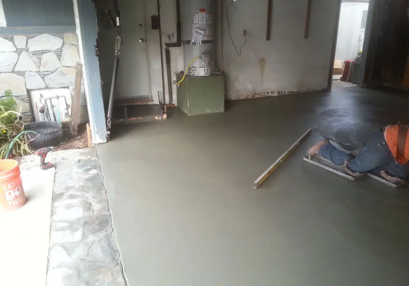 Concrete Garage Floor Repair, Orange County