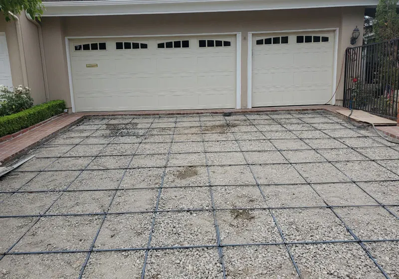 Concrete Driveway Demolition, Newport Beach CA