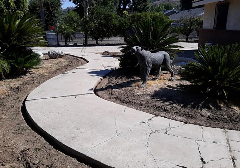 Concrete Sidewalk Removal in Orange, CA