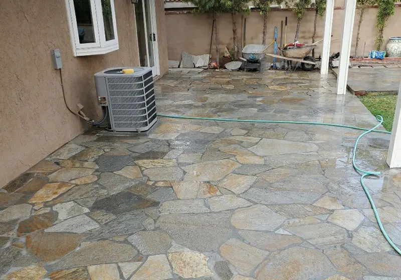 Flagstone Patio in Anaheim Hills, CA