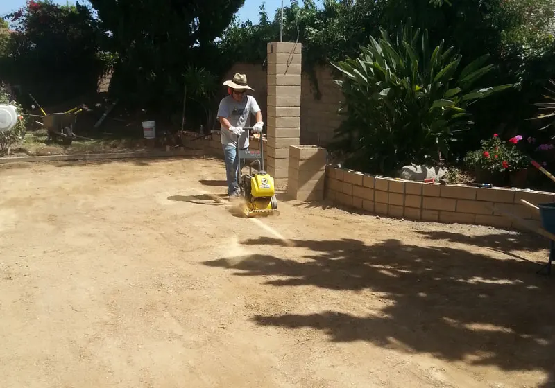 Planter Wall Installation in Brea, CA